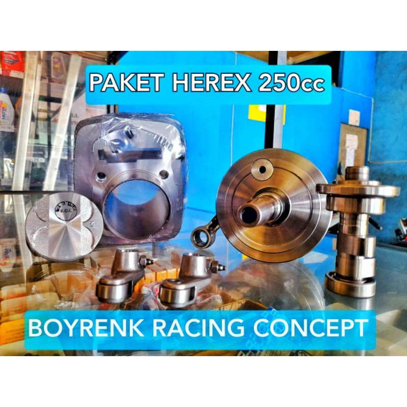 PAKET BORE UP HEREX 250cc PNP GL/MP/TIGER - BOYRENK RACING CONCEPT