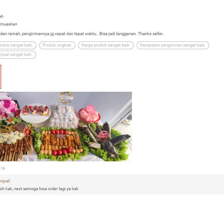 

HOT SALE|LR27|Tumpeng Sate Ayam Sate Tampah Porsi Bervariasi