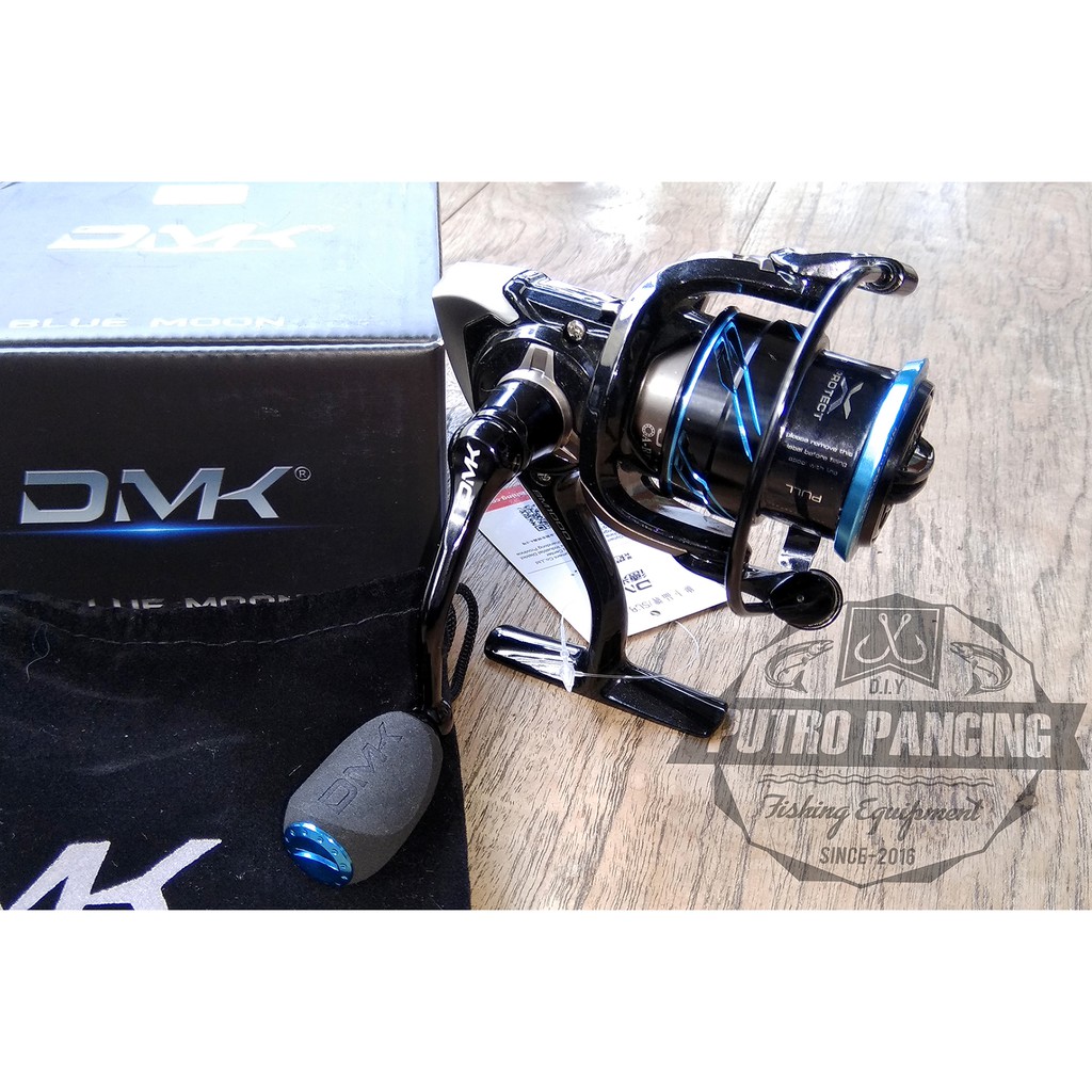 Reel DMK BLUE MOON 1500 Ultralight UL Spinning Power Handle
