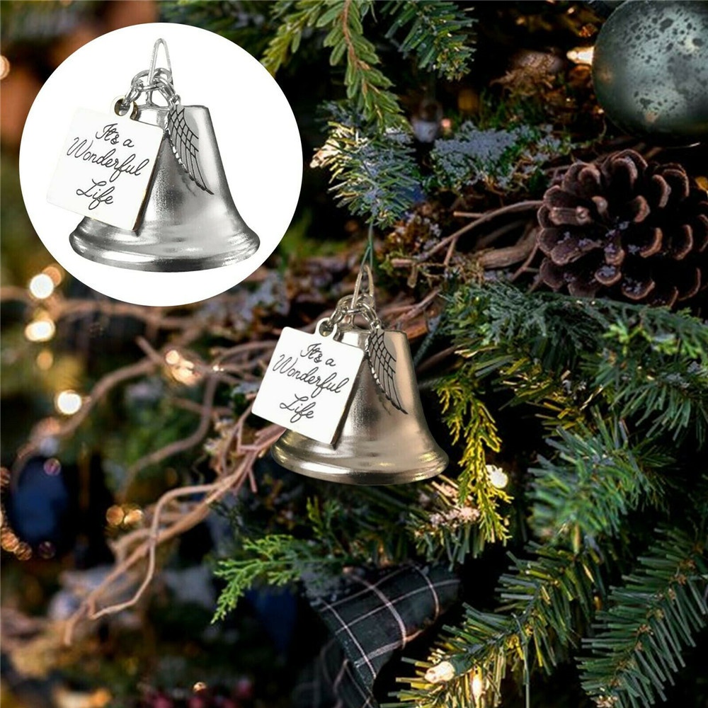 【COD Tangding】Christmas Angel Bell Ornament WITH Angel Wing Charm