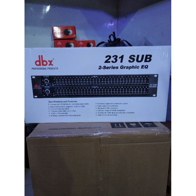 equalizer DBX 231 SUB