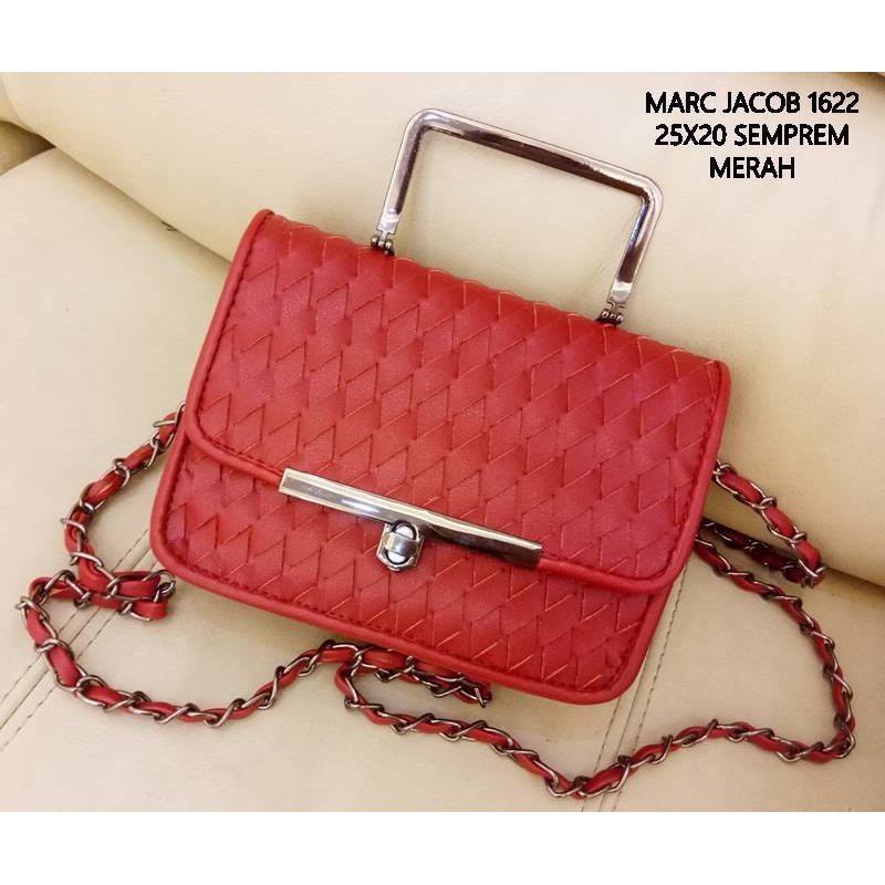 tas wanita botega 1622 gagang besi