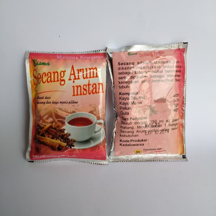 

Wedang Secang Arum Instan Plus Kayu Manis Pilihan Bisma Sehat