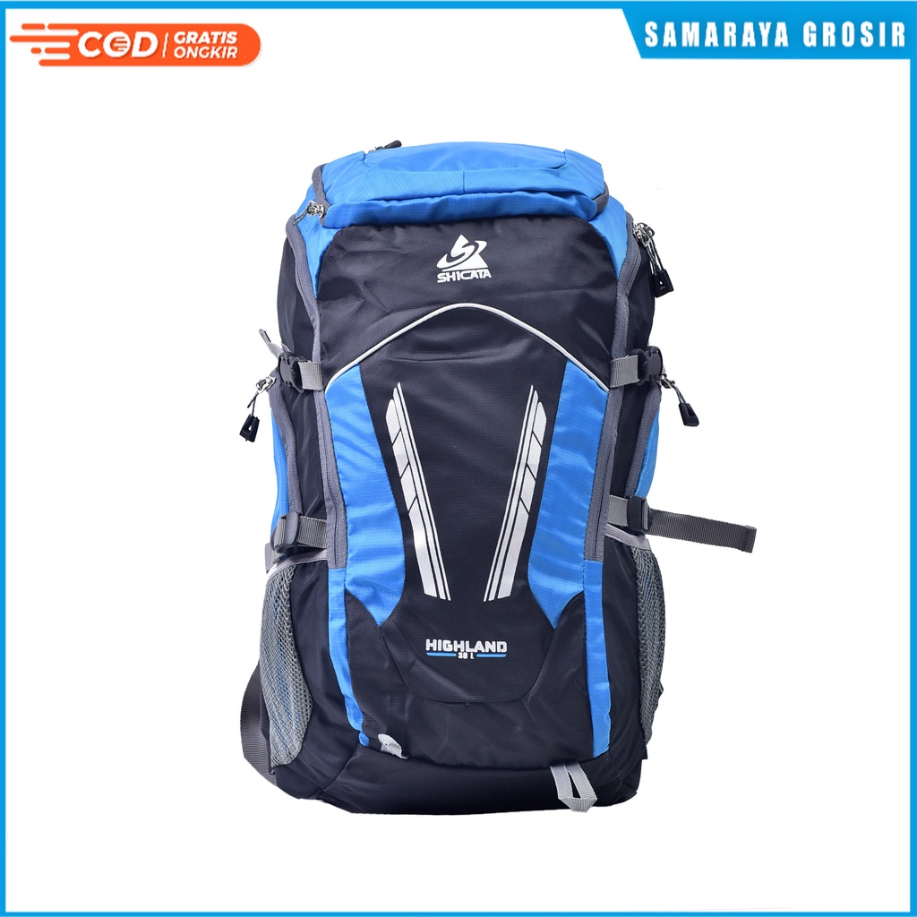 Tas gunung carrier murah 30 Liter outdoor / hiking / camping - tas rangsel pria - tas outdoor pria m