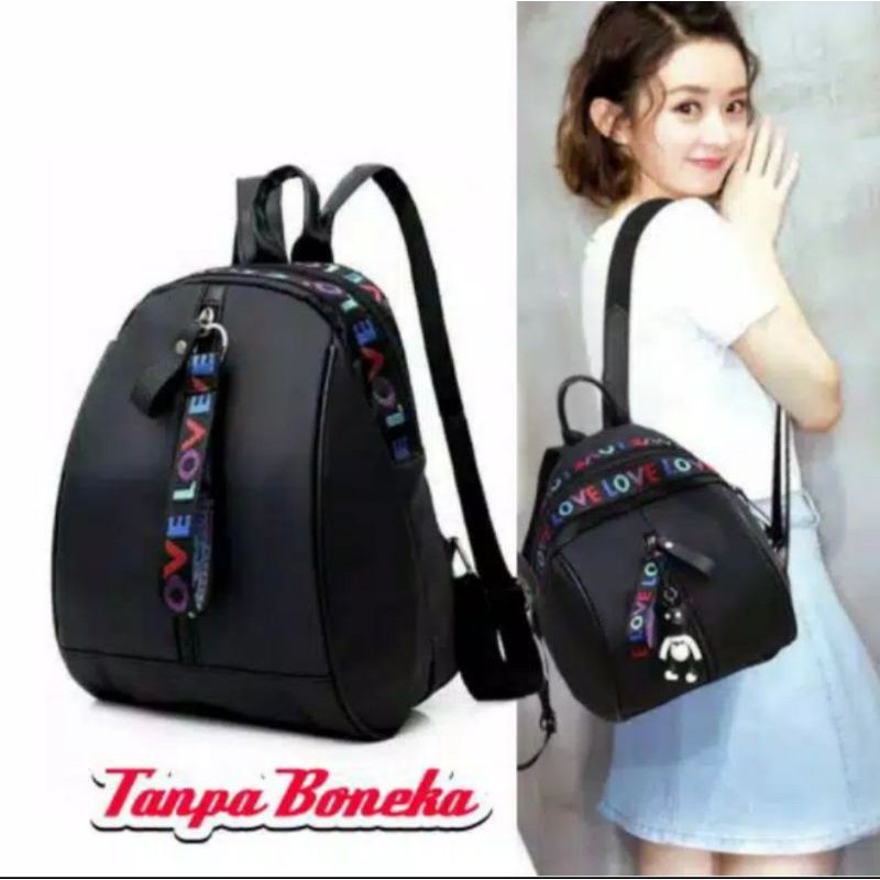 TAS RANSEL LOVE BAHAN MIKRO