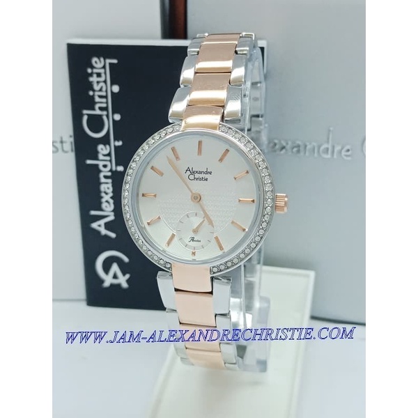 JAM TANGAN WANITA ALEXANDRE CHRISTIE AC 2709 ORIGINAL GARANSI RESMI 1 TAHUN