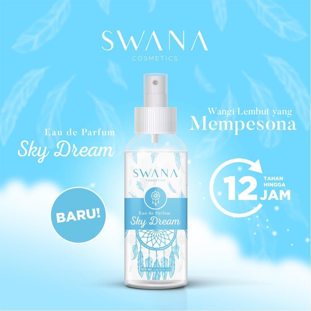 SWANA Eau De Parfum Indonesia / Facial Wash Cleanser Toner Essence Mist Serum Day Night Eye Cream Sunscreen Mask Masker Gel / Body Lotion Scrub Parfume / Brightening Whitening Acne Spotless Face Fragrance / Hanasui Cosmetics Skincare Paket Set Face Wajah