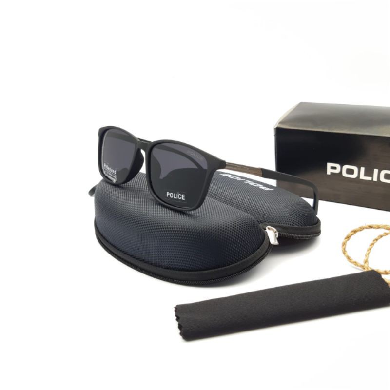 KACAMATA PRIA POLICE LENSA POLARIZED FULLSET