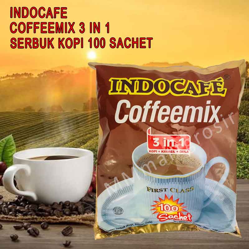 

Indocafe / Coffeemix / Minuman Serbuk Kopi / Kopi 3 IN 1 2000g