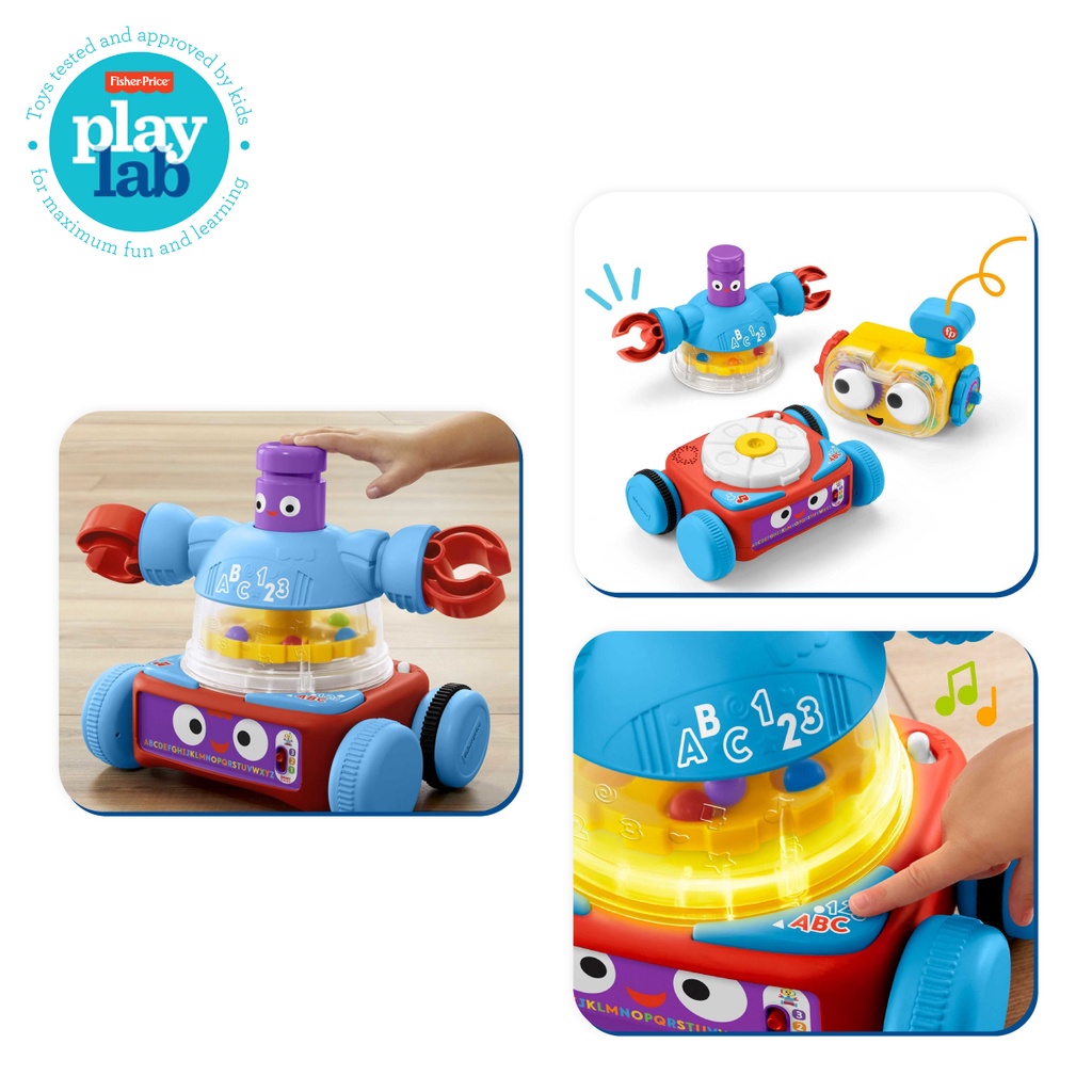 Fisher-Price 4-in-1 Ultimate Learning Bot - Mainan Edukasi Bayi