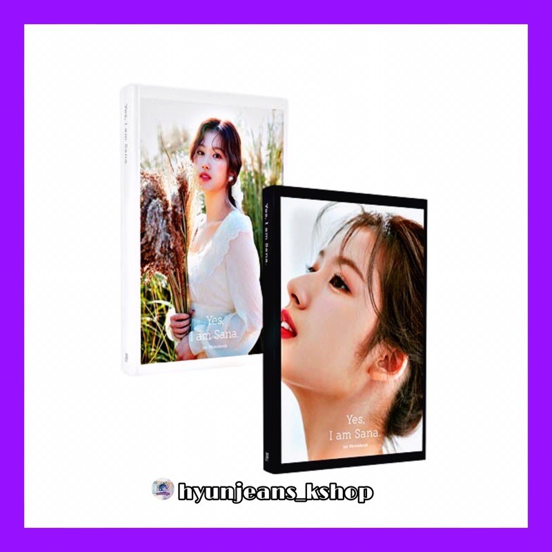 [READY STOCK] Sana TWICE 1st Photobook - YES , I AM SANA