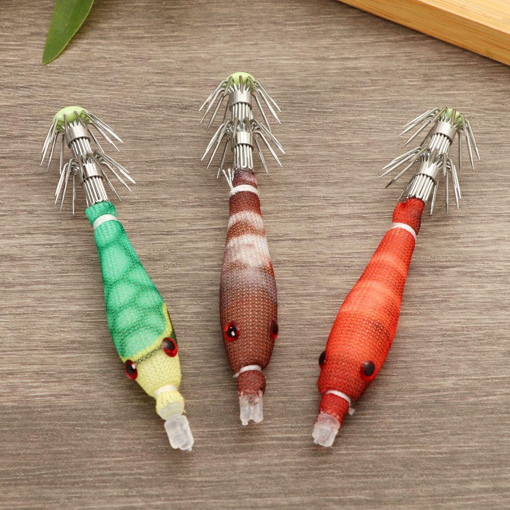 Nanas 5 Pcs/Pack Kait Cumi Tahan Lama Mikro Mengambang Memancing Aksesoris Lembut Umpan Jig