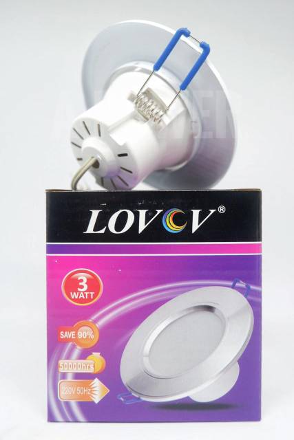 Lovov - LED Downlight 3W (Putih)