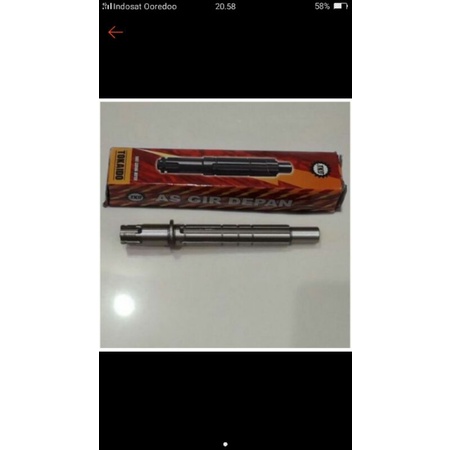 As gear depan suzuki satria 120(2tak)