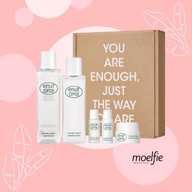 [SPECIAL SET] AMORE PACIFIC ENUF PROJ ENOUGH PROJECT ESSENTIAL SKIN + ESSENTIAL LOTION + BONUS