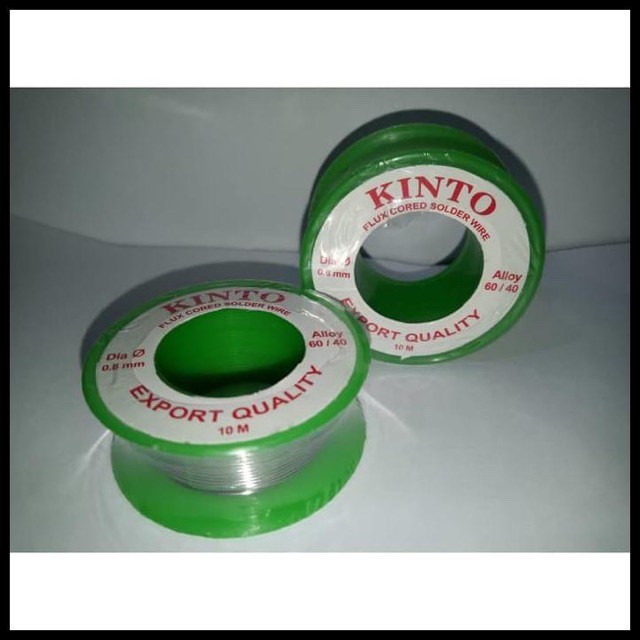 Timah Kinto 10M Timah Solder Kinto 10 Meter Core Wire 0.8mm