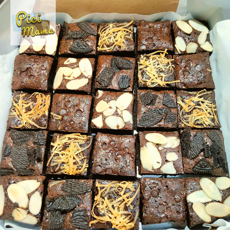 

Fudgy Brownies Sekat