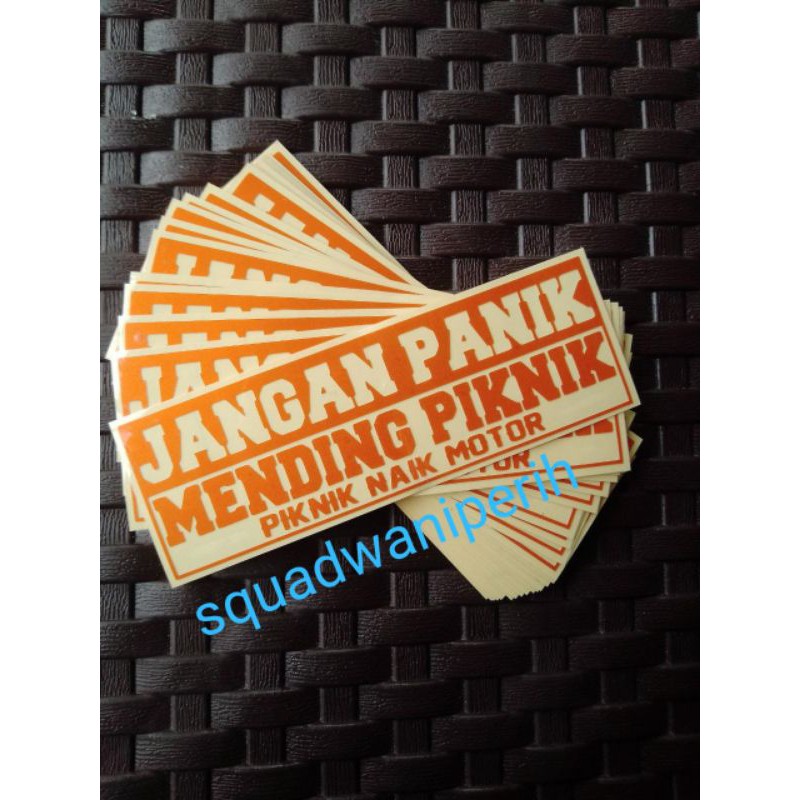 

cutting sticker jangan panik