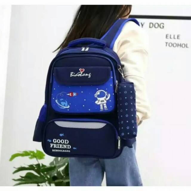 Tas sekolah cewek&amp;cowok/back pack sekolah saku laptop best selle