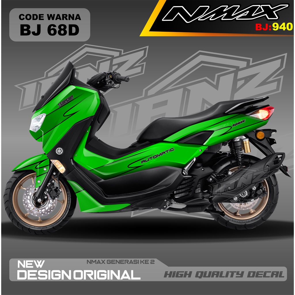 STICKER NMAX FULL BODY MOTOR / DECAL FULL BODY NMAX / DECAL STIKER FULL BODY NMAX / STIKER DECAL NMAX TERBARU