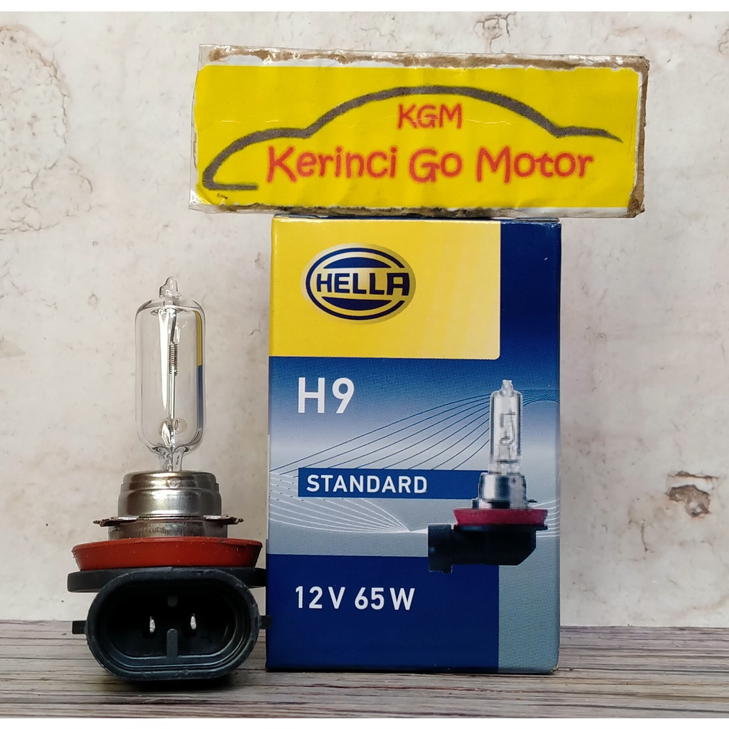 HELLA BOHLAM LAMPU HALOGEN H9 12V 65W 8GH 178 555 163