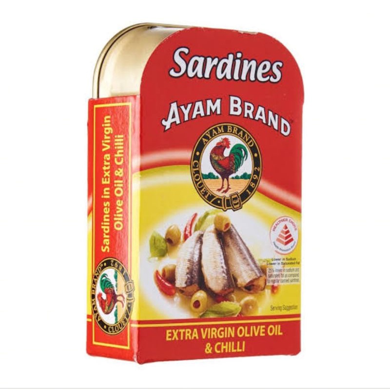 

Ayam Brand Sardines Olive Oil Chili