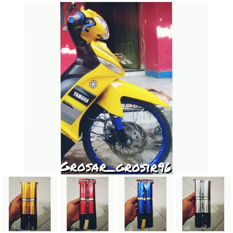 cover shock/pelindung shockbreaker motor Vega ZR , Vega R ,pengaman shock depan Yamaha