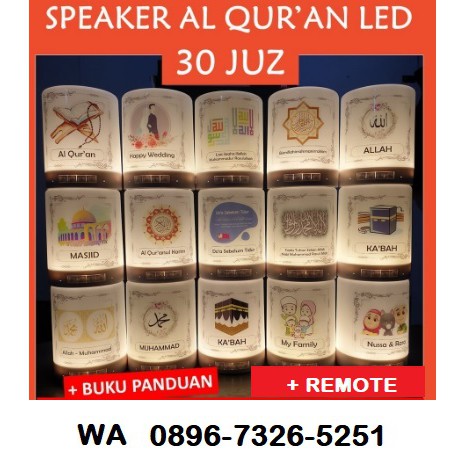 SPEAKER LED MUROTTAL GRATIS REMOTE