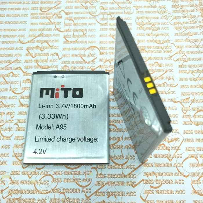 Baterai Battery Batre Original Oem MITO A95 BA-00044 BA00044