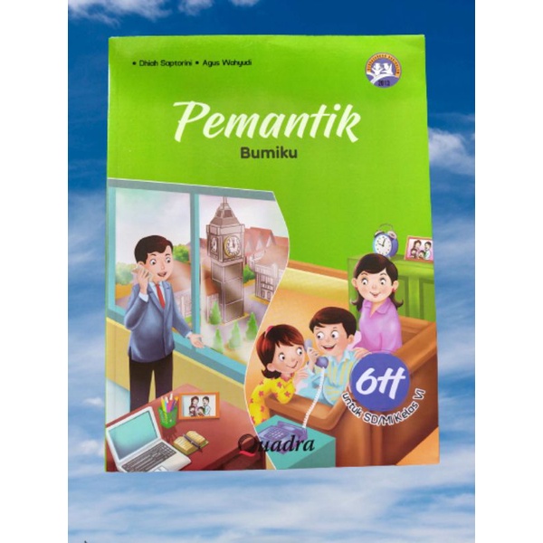 ORI satu paket buku teks pemantik untuk SD/mi kelas 6 semester 2 penerbit Quadra