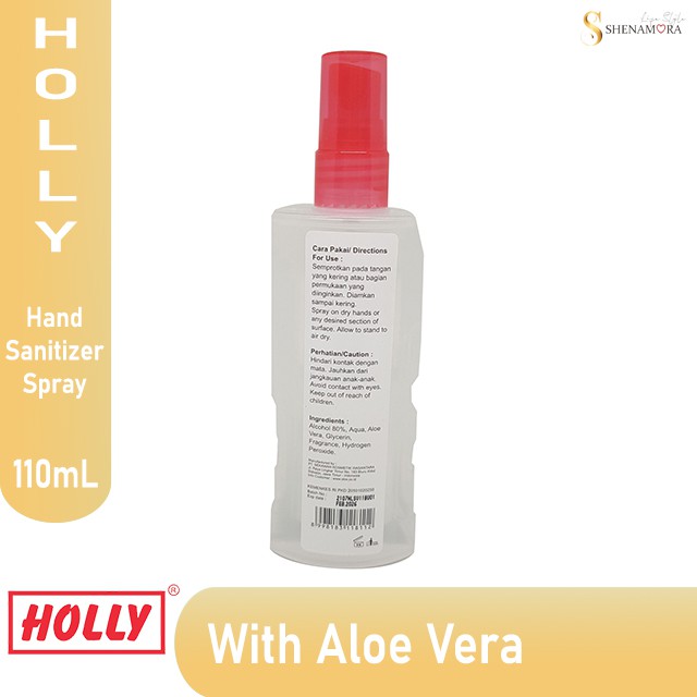 Holly Hand Sanitizer Spray 110 ml