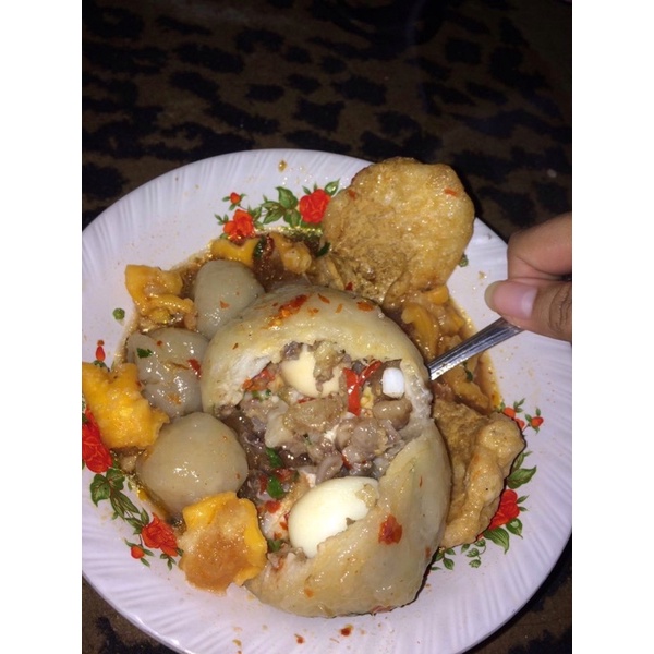 

baso aci isi cincang+telor