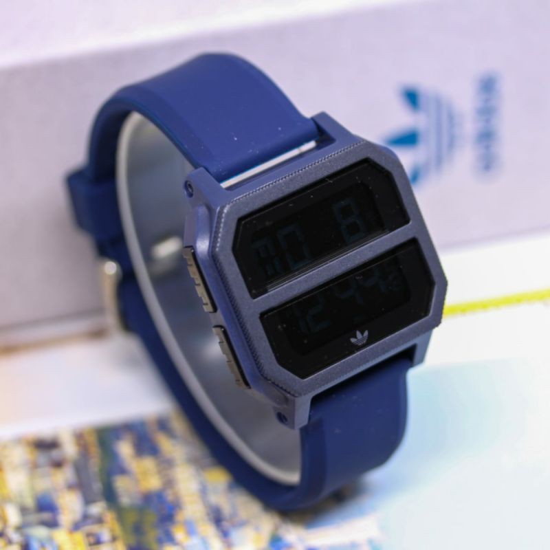 jam tangan pria Adidas sport digital