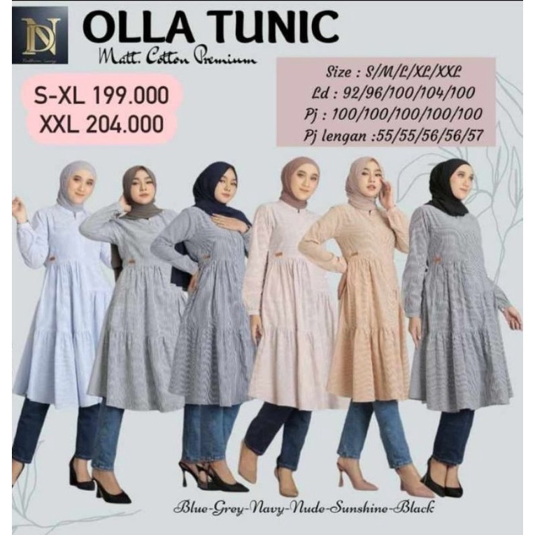 Terbaru, Olla tunik by Nadheera luxury