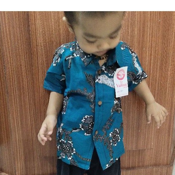 BATIK ANAK LAKI LAKI S M L XL TANGGUNG JANGKIS UMUR 1-11TAHUN bisa bayar tujuan/cod