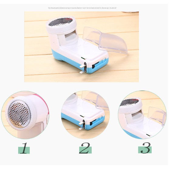 Lint Remover / Alat Pembersih Bulu Otomatis / Portable Electric Fuzz Serat Pil Penghilang Bulu