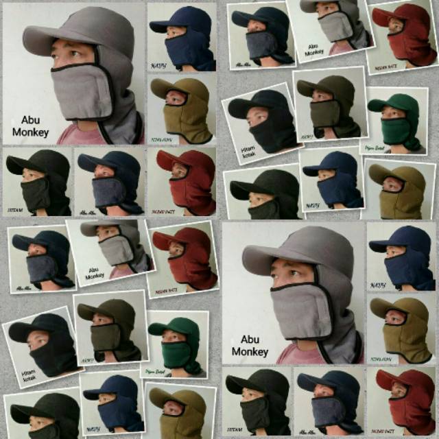 Topi Jepang,  Topi Mancing,  Topi Kerja Santai,  Topi Masker