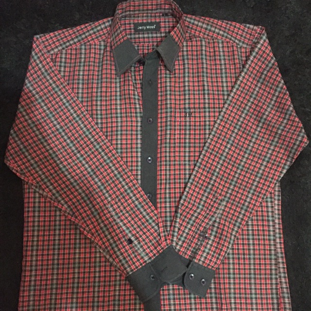 kemeja flanel jerry moss (flanel shirt)