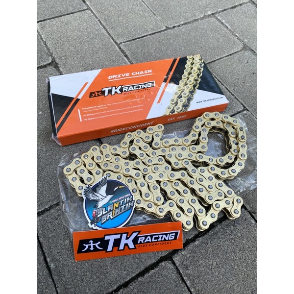 rantai tk racing 415 130L gold rante TK RACING 415 130L