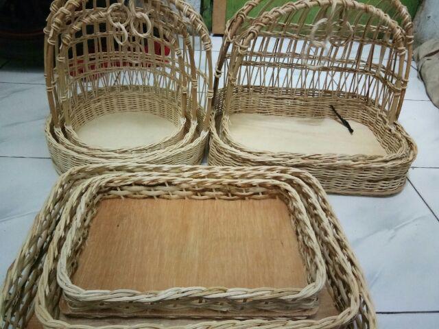 Keranjang Rotan Paket Hantaran Nikah Seserahan Lamaran Gratis Ongkir
