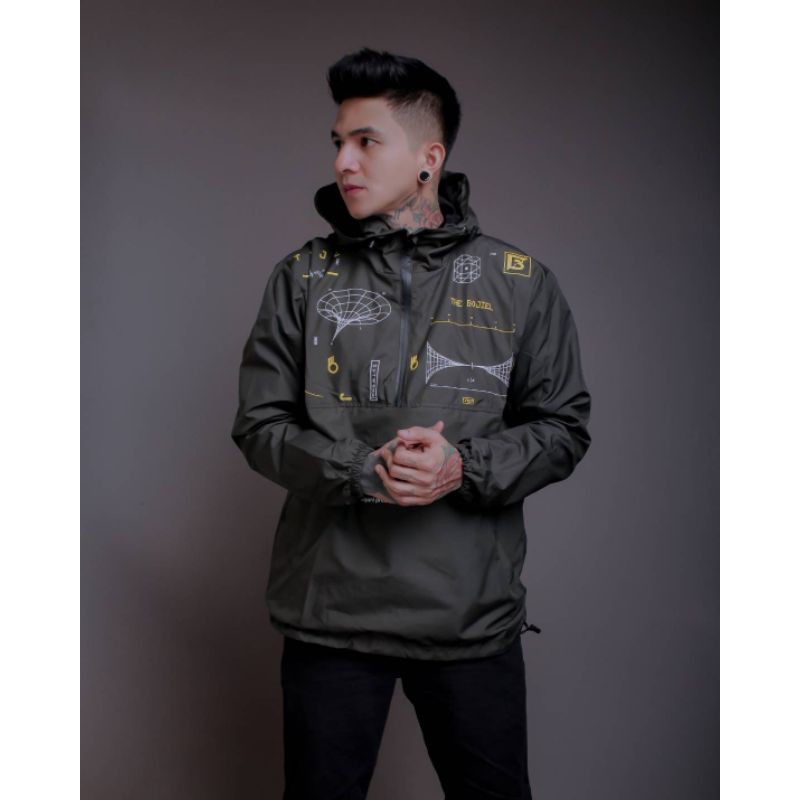 Jaket Pria Cagoule Math THE BOJIEL ORIGINAL