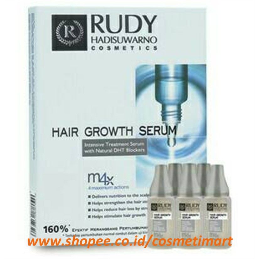 RUDY HAIR GROWTH SERUM / SERUM PENUMBUH RAMBUT 6s
