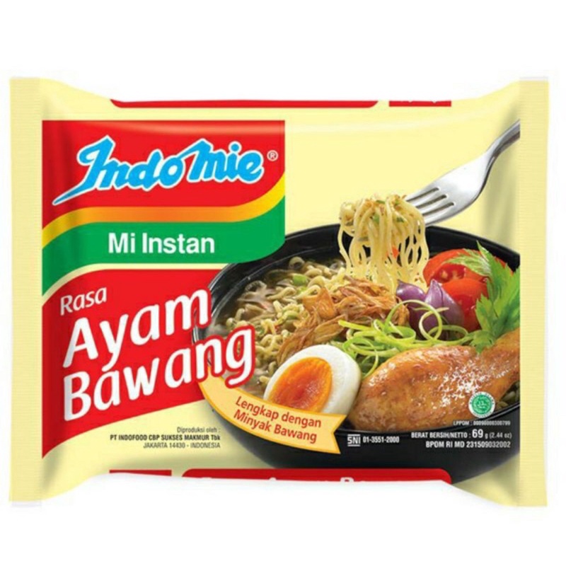 

Indomie Ayam bawang isi 5 pcs