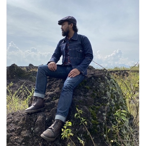 New Simissty Denim. Jaket Denim Trucker Type 1. Type 2 . Raw Denim