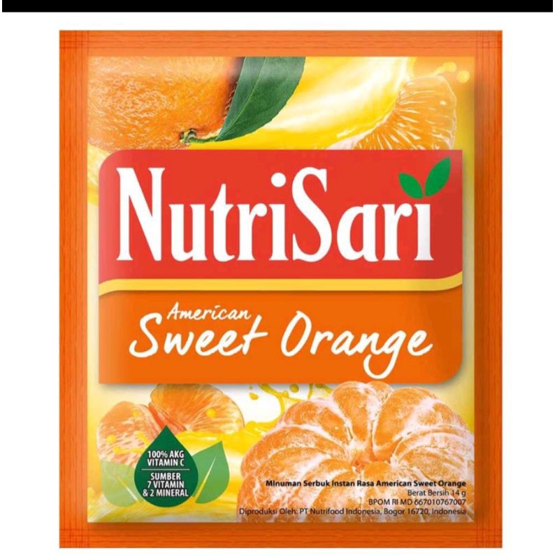 

Nutrisari Jeruk Anggur Nanas Mangga Sirsak 14gr