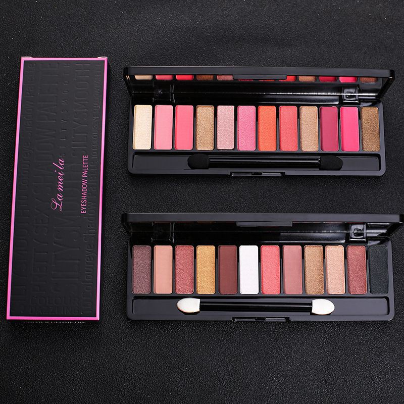 Eyeshadow 12 Colour Palette Eyeshadow Nude Color Eyeshadow Make up Kecantikan Eye Shadow