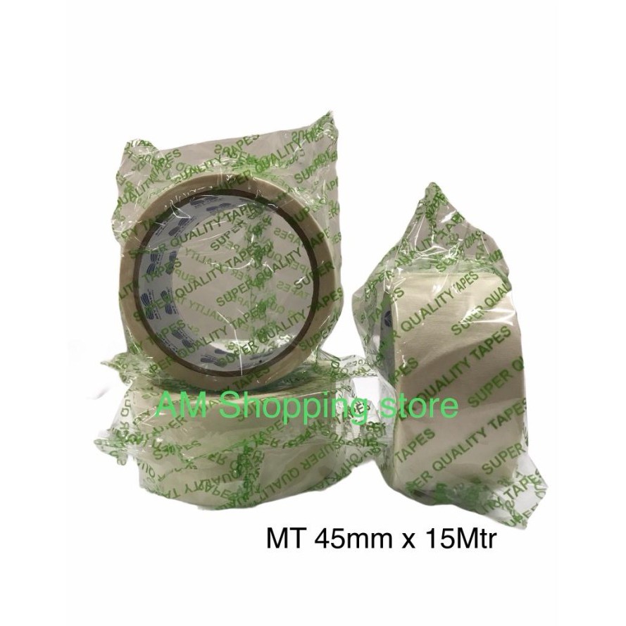 

MASKING TAPE 45MM / LAKBAN KERTAS 2 INCH PANJANG 15 METER