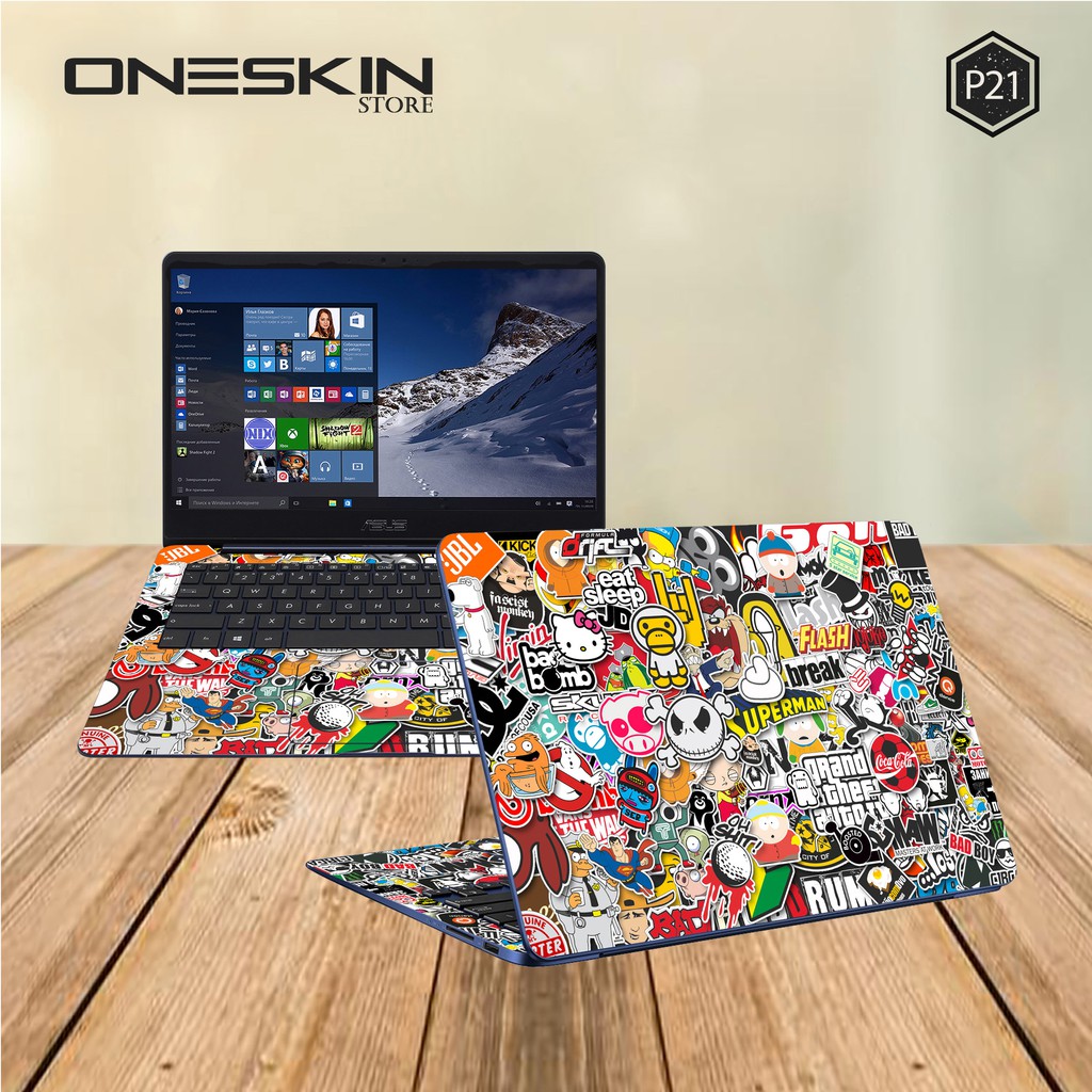 Jual Garskin Laptop Fullbody / Skin Laptop / Garskin Custom / Garskin