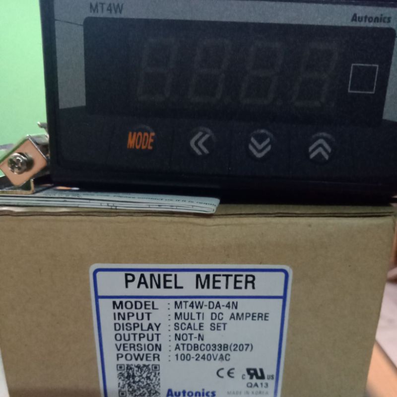 PANEL METER AUTONICS MT4W-DA-4N/MT4W-DA-4N AUTONICS ORIGINAL