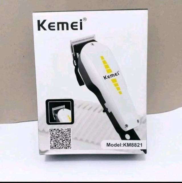 MESIN PEMOTONG RAMBUT KEMEI KM8821 HAIR CLIPPER  ALAT PANGKAS RAMBUT